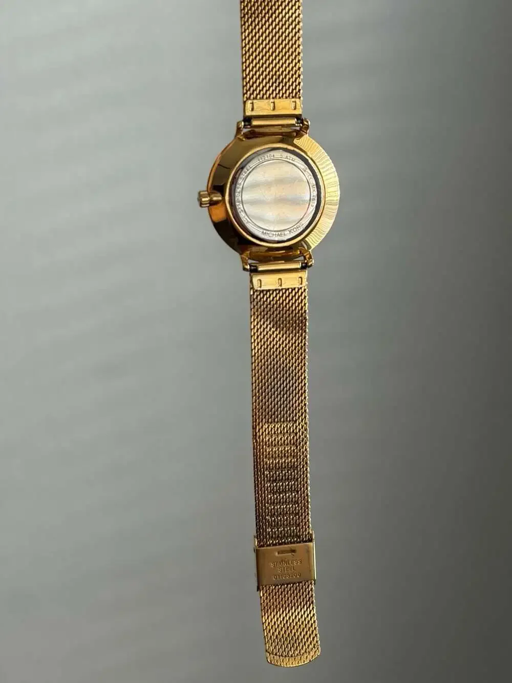 Michael Kors Pyper Pavé Gold-Tone Mesh Women's Watch MK4619